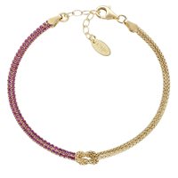 Bracciale Amen Donna Amore in Argento Zircone BRNOAMGRZ16 - BRNOAMGRZ16